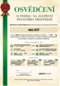 Osvědčení 2025 Elektrowin