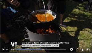 O posvícenském jarmarku v televizi V1 1