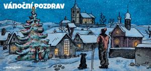 Vánoční pohlednice
